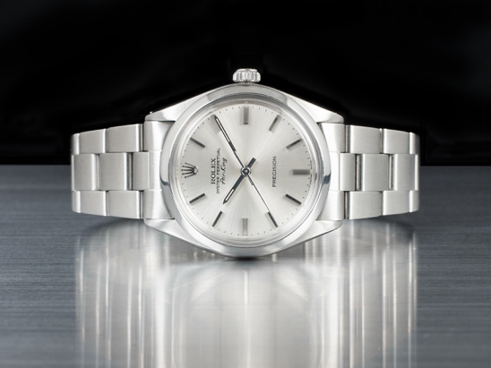 Rolex AirKing 34 Silver/Argento  Watch  5500